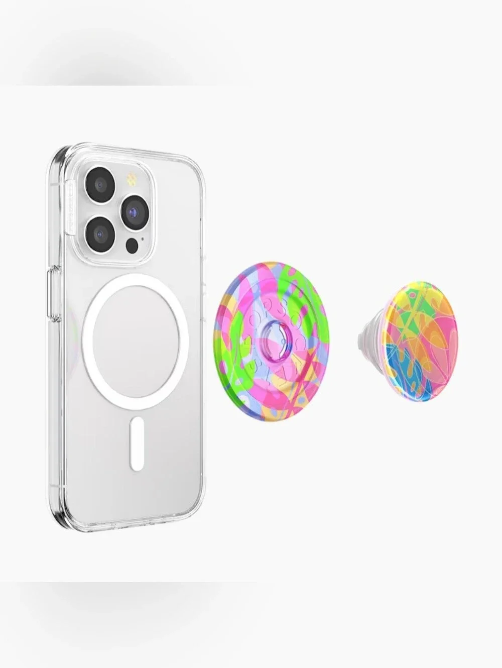 Popsocket - Boca Palm MAGSAFE Round PopGrip